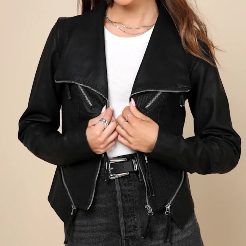 NWT Vegan leather jacket M - NEW